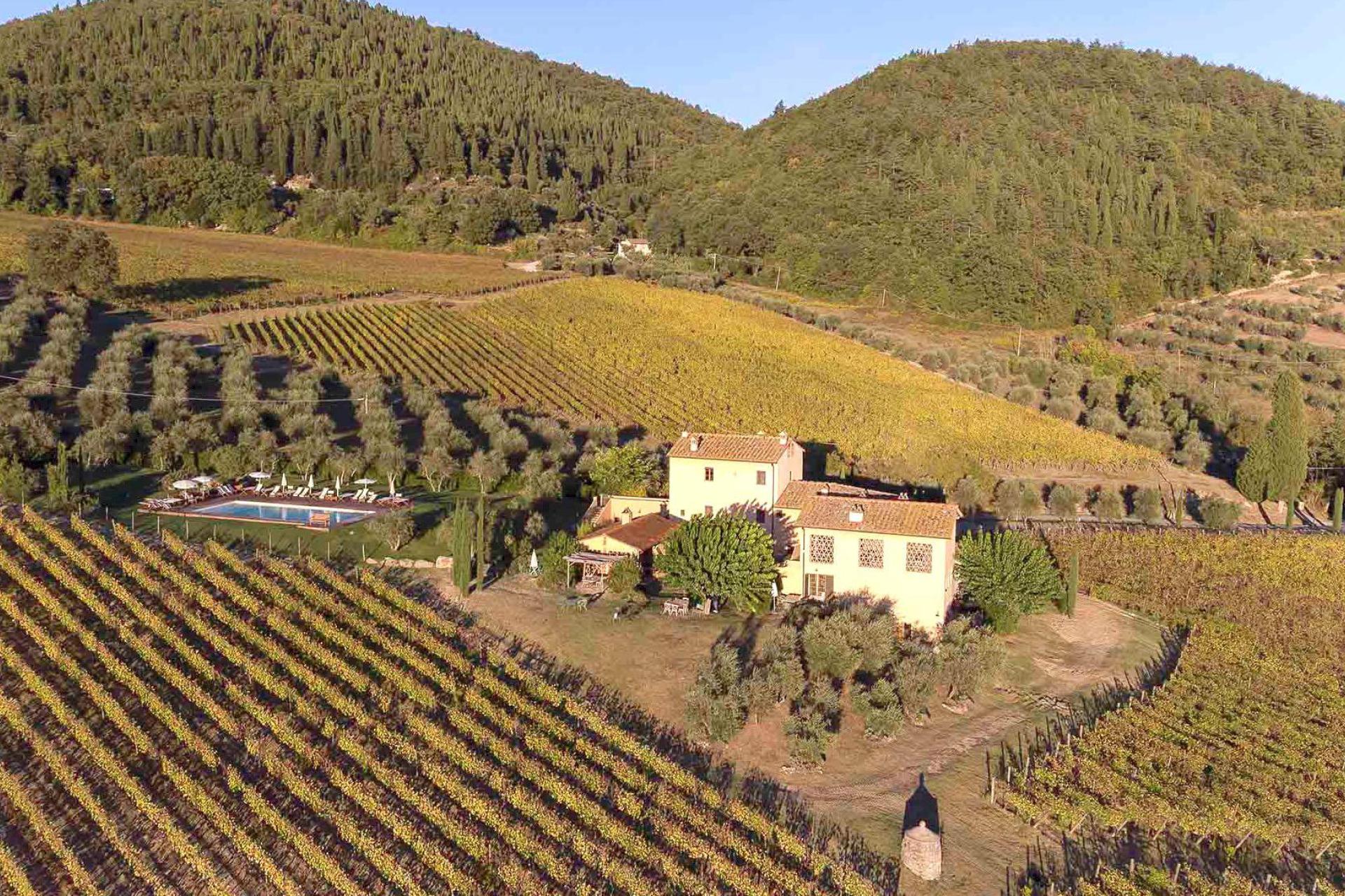 Agriturismo Toskana Außergewöhnliches Weingut in der Nähe von Florenz | myitalyselection.de