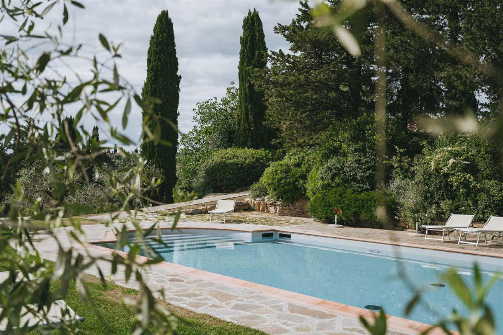 Agriturismo im Chianti-Gebiet zwischen Florenz und Siena