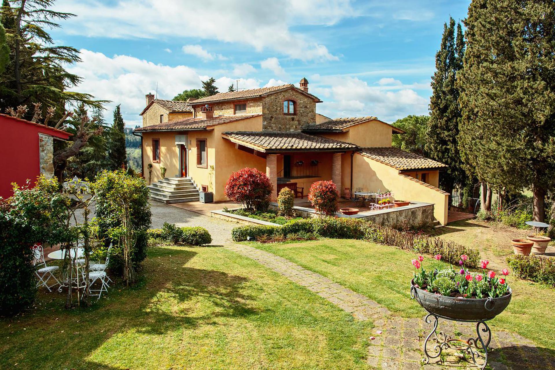Agriturismo Toskana, luxuriöse Ferienwohnungen bei San Gimignano