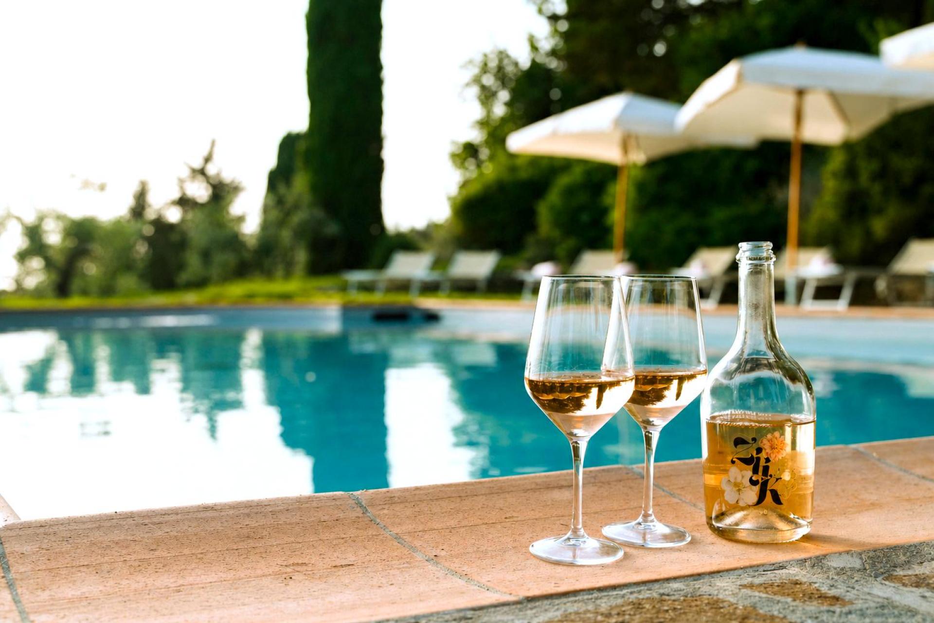 Agriturismo im Chianti-Gebiet zwischen Florenz und Siena
