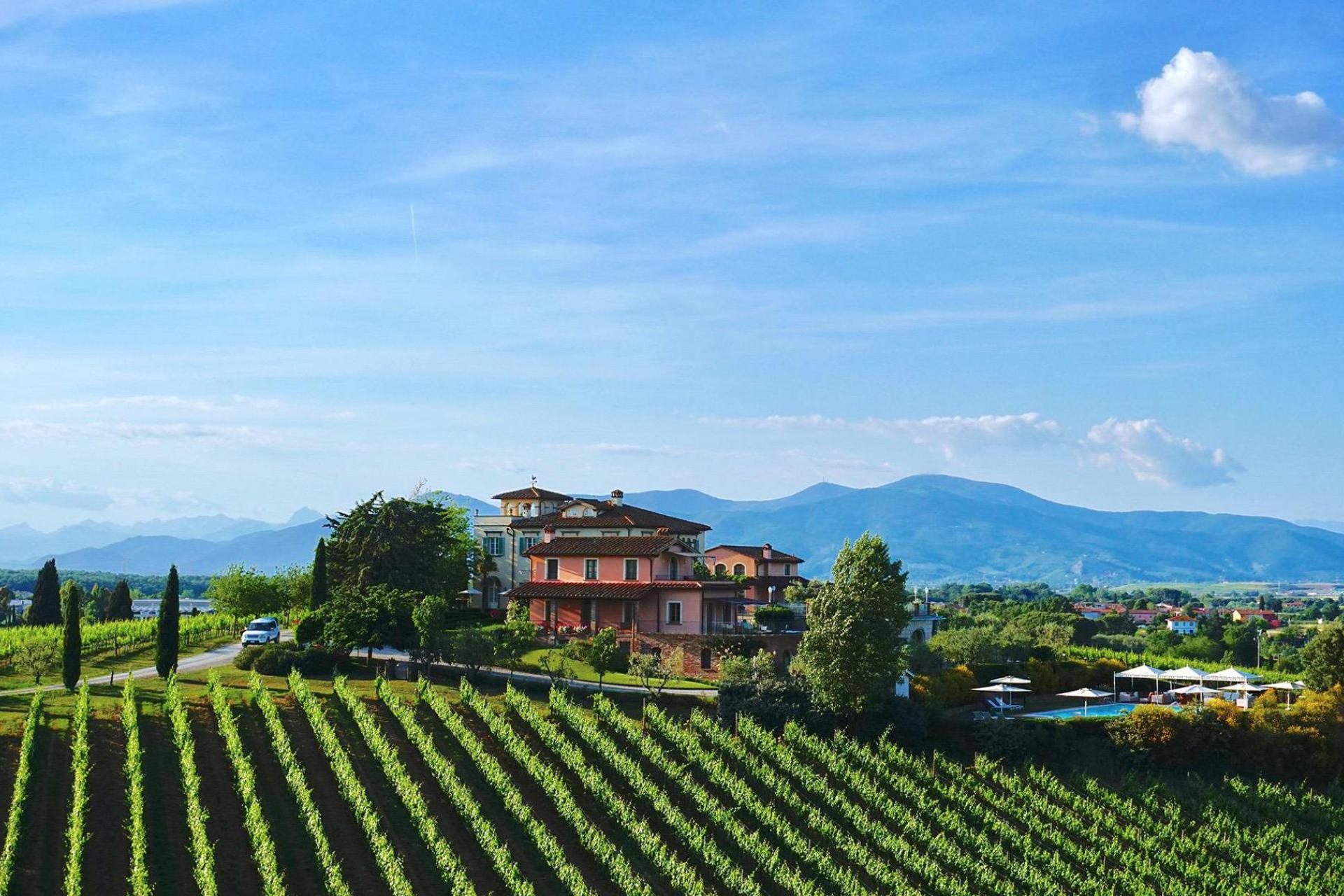 Luxus-Weingut in der Nähe von Pisa und der Küste