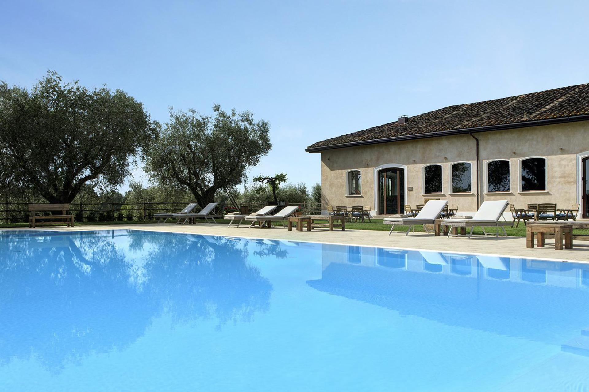 Agriturismo mit Spa und Restaurant in der Nähe von Rom