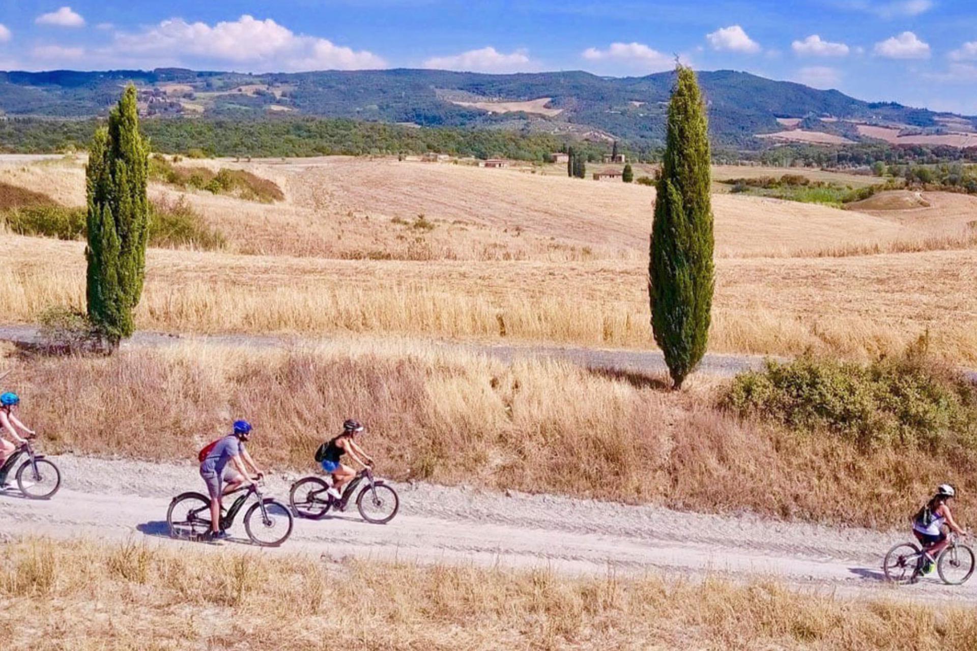 Ferienwohnungen auf Agriturismo Toskana mit Pool und Panoramablick