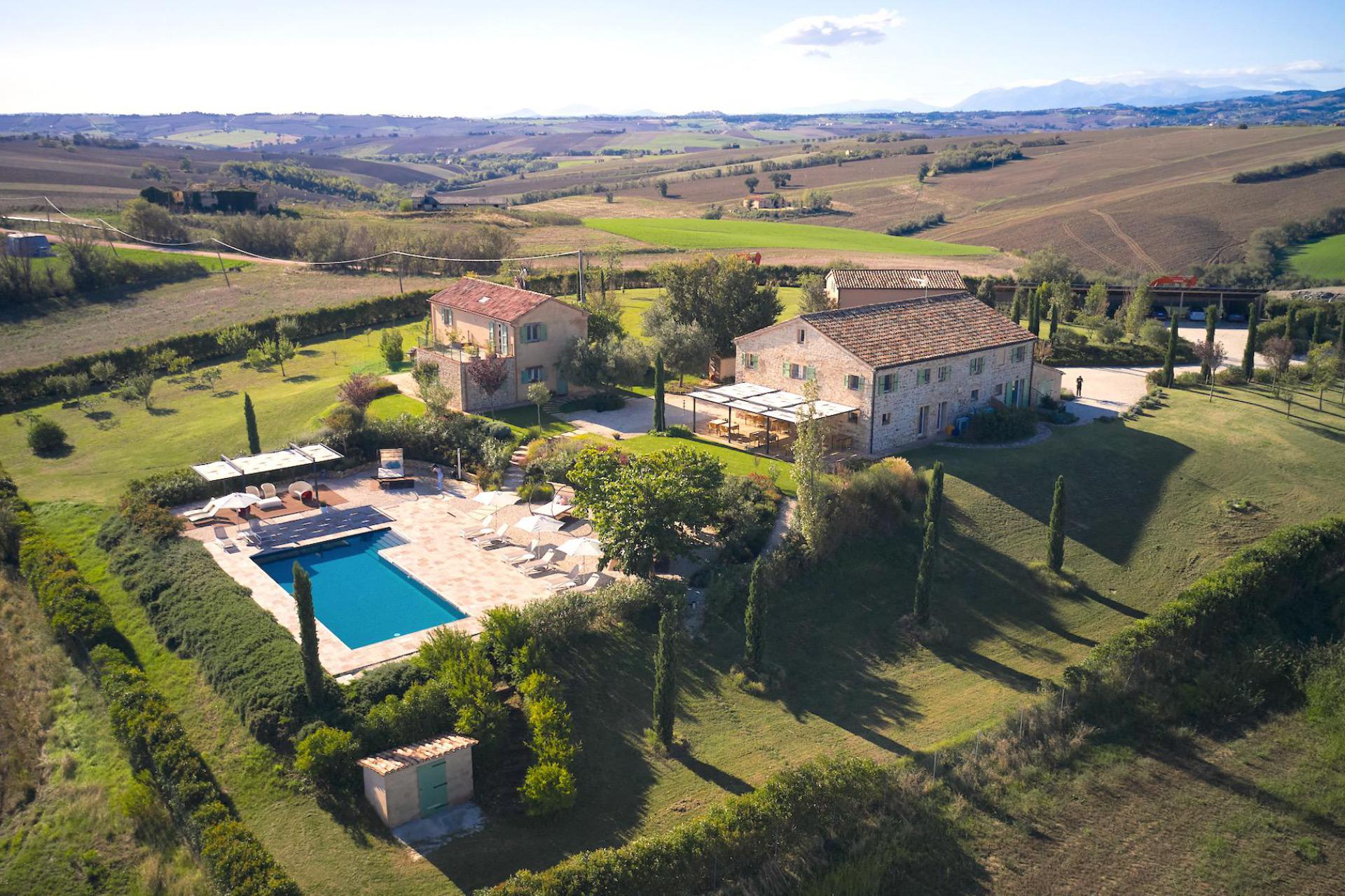 Wunderschön gelegenes Country House in Le Marche
