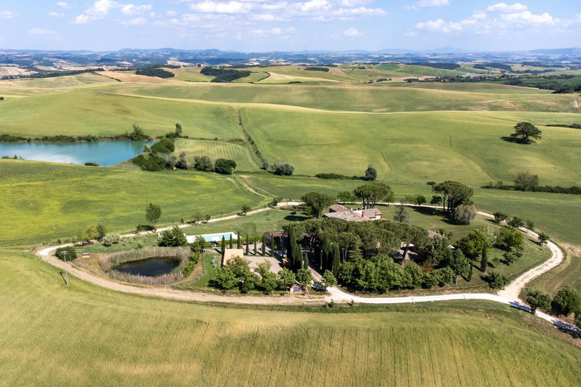 FeWo Agriturismo Toskana, ruhig gelegen und mit schöner Aussicht