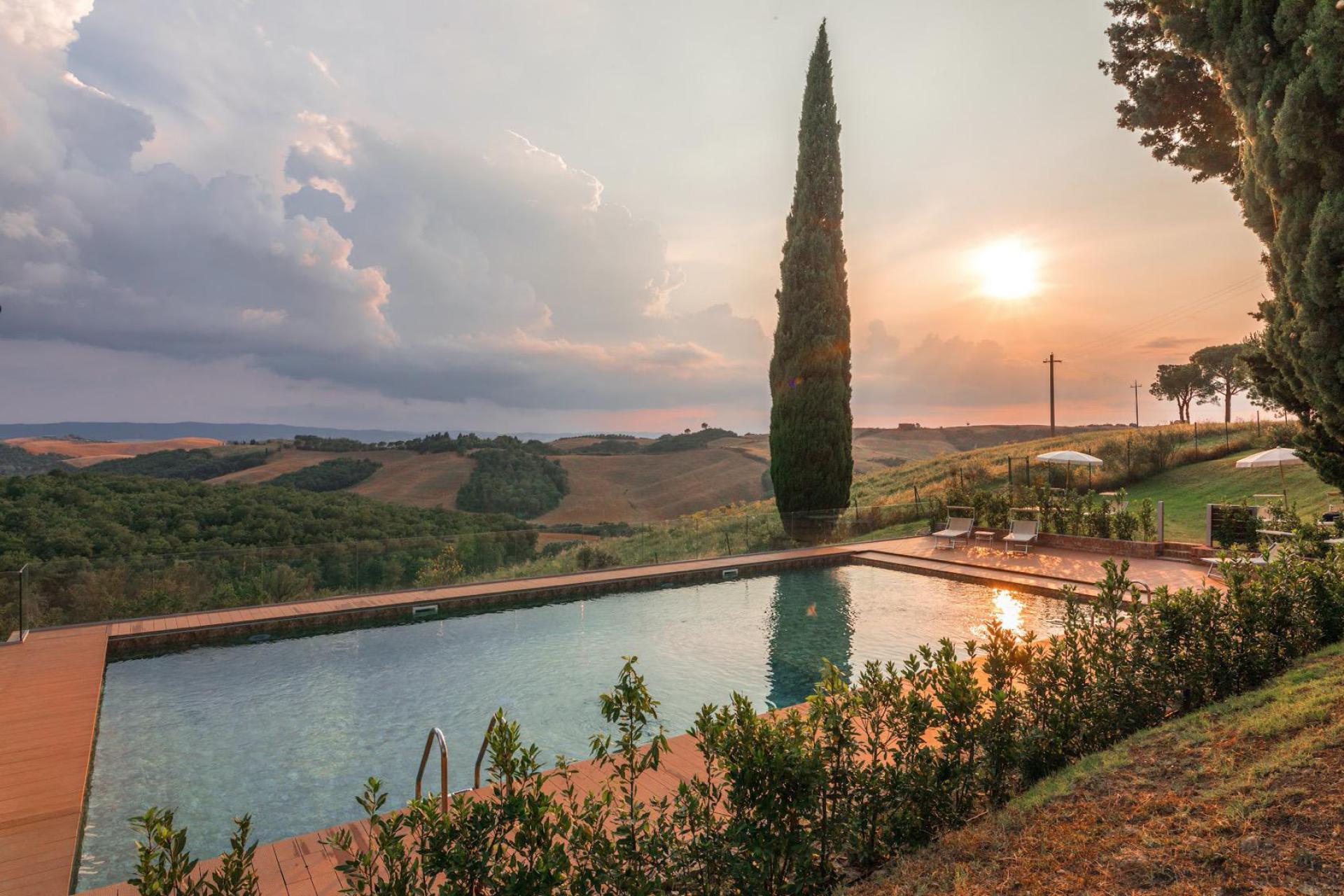 Agriturismo Toskana mit herrlichem Ausblick, Ferienhaus und Ferienwohnungen