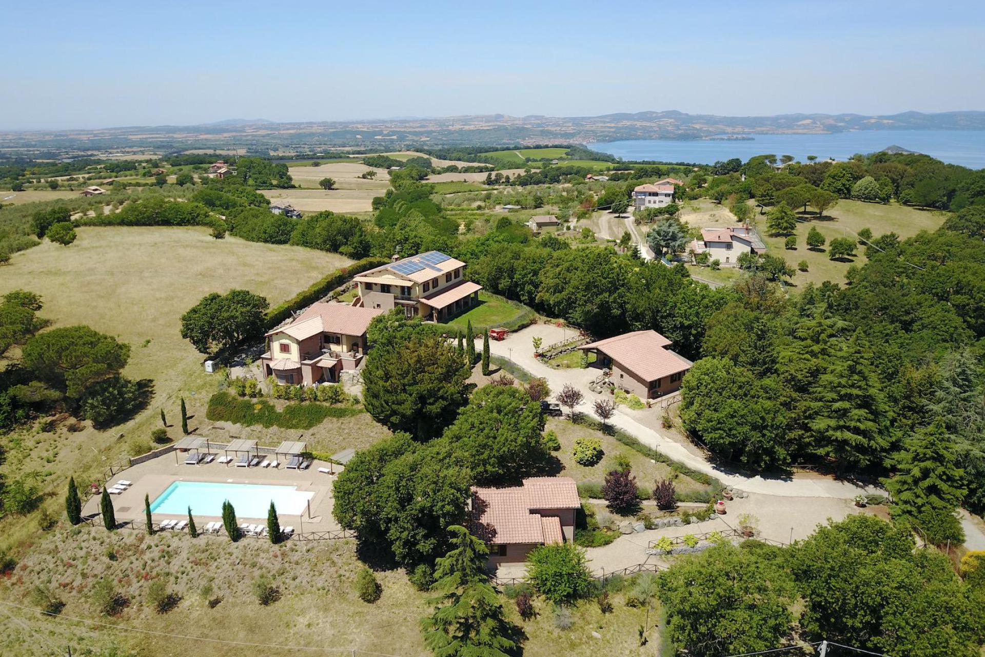 Agriturismo mit Glamping und Apartments in Mittelitalien