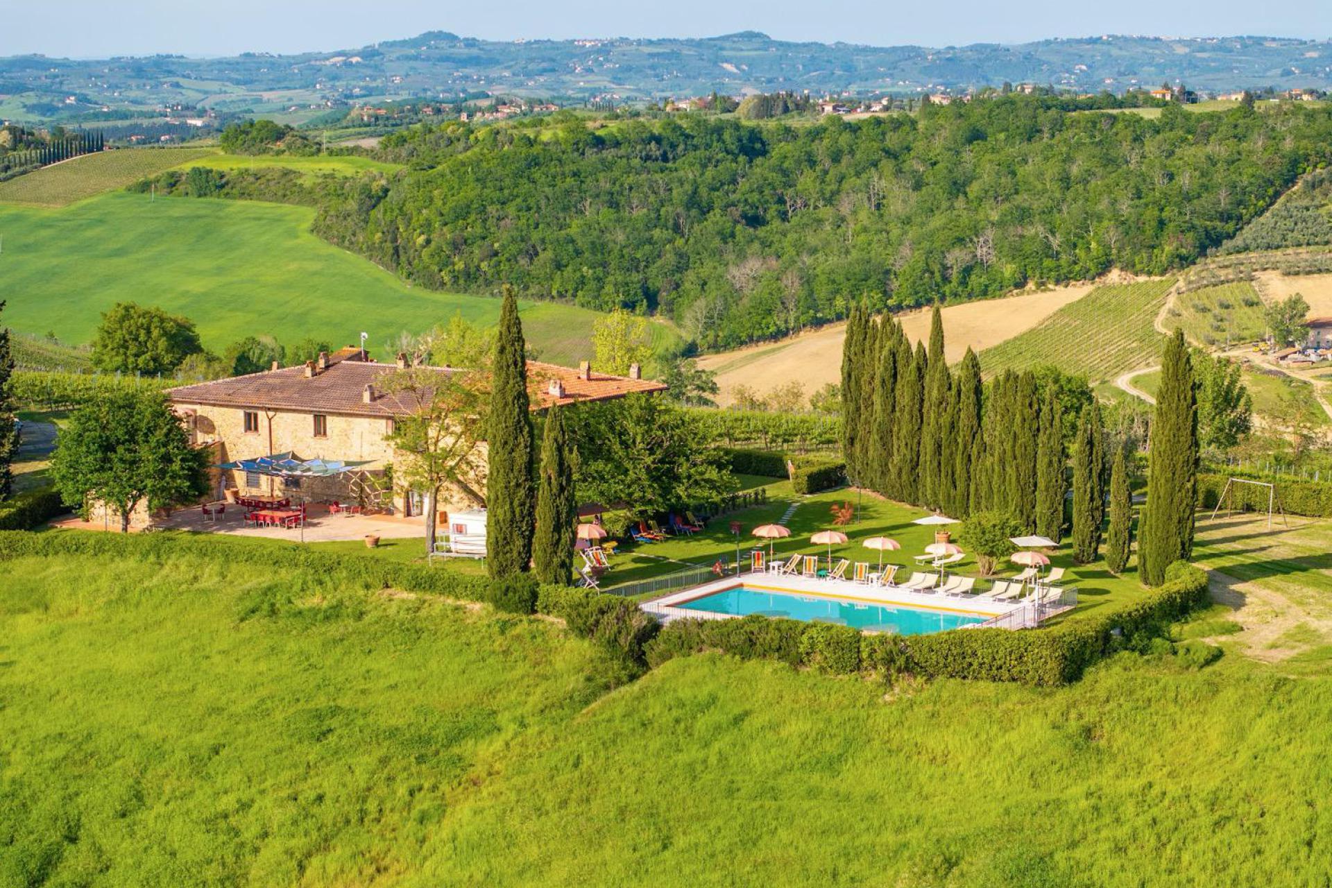 Authentischer Agriturismo Toskana mit schöner Aussicht