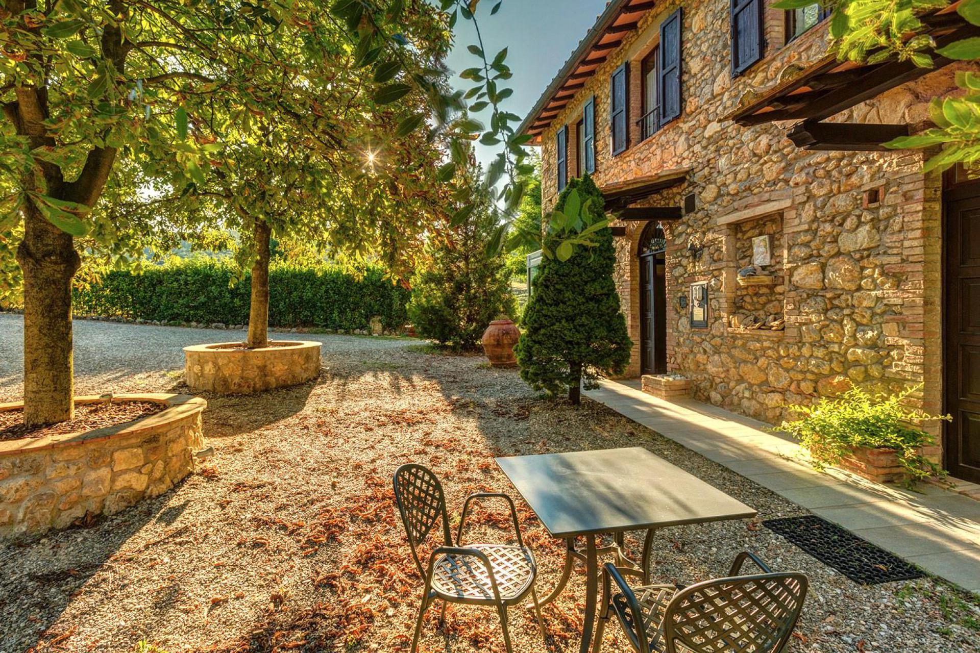 Gemütlicher Agriturismo mit wunderschöner Aussicht auf San Gimignano