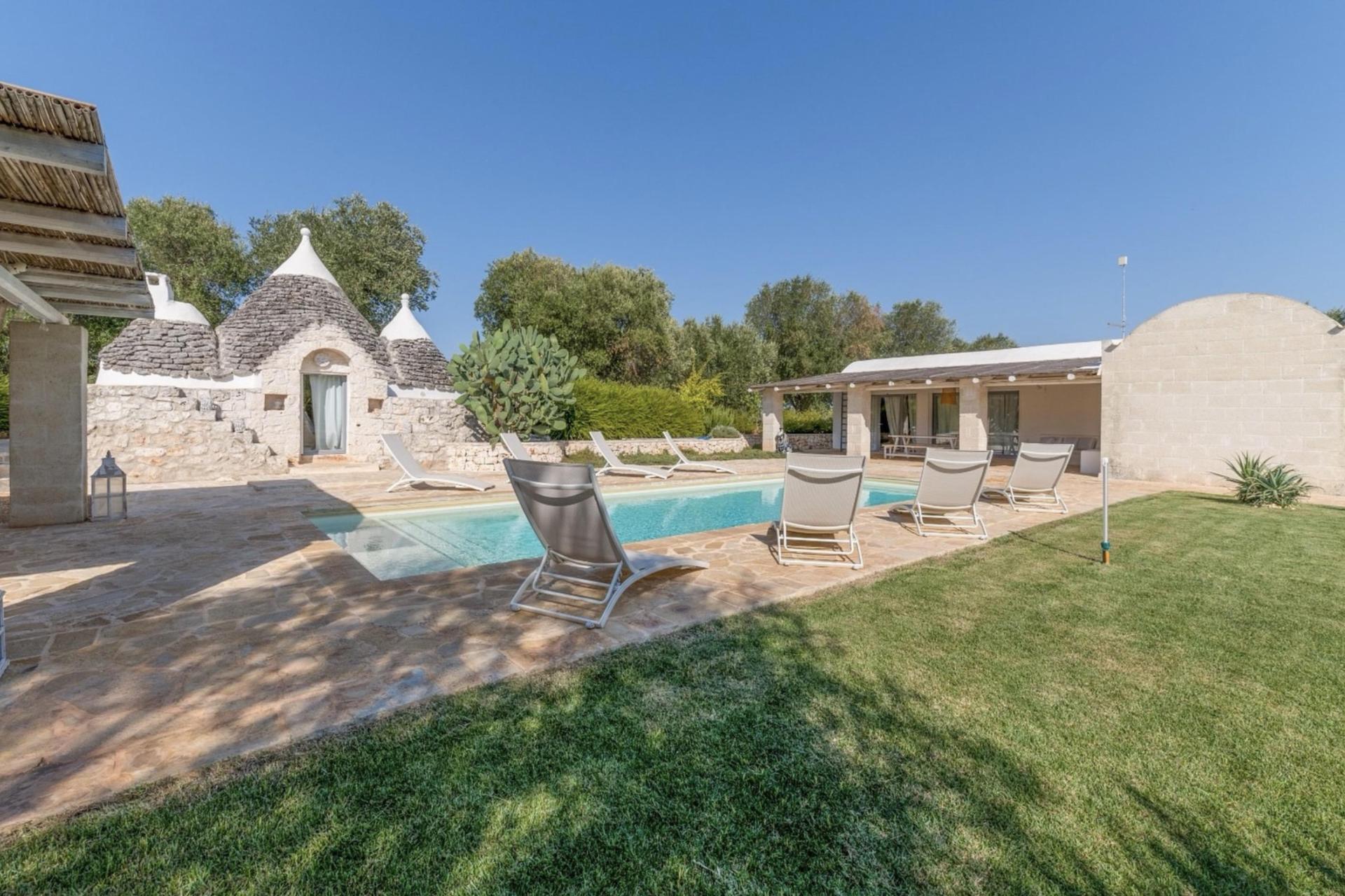 Privater Trullo mit Pool in Apulien
