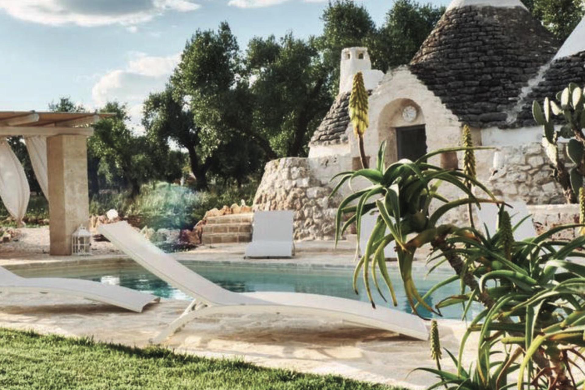 Privater Trullo mit Pool in Apulien