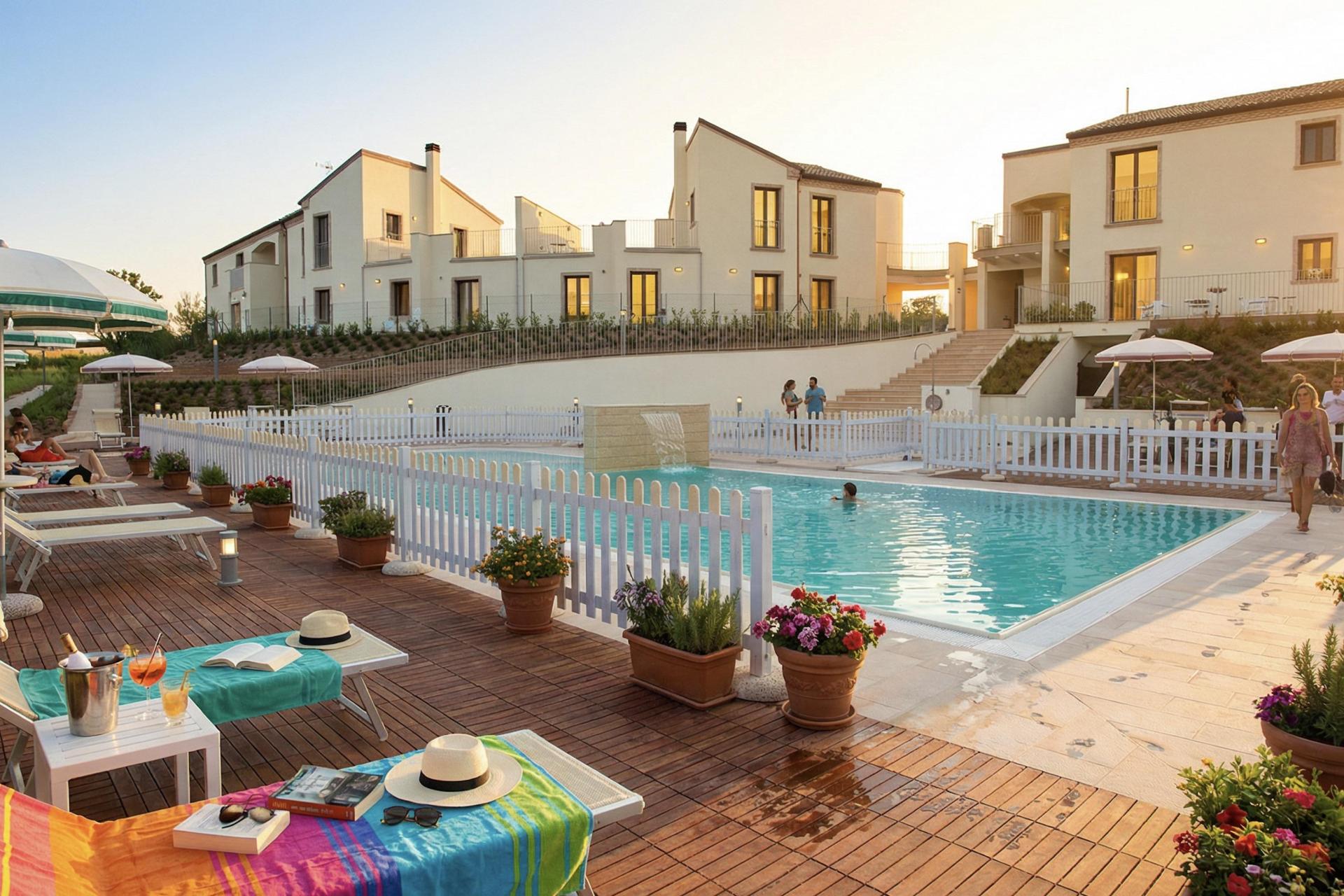 Agriturismo Marken, familienfreundlich mit Meerblick