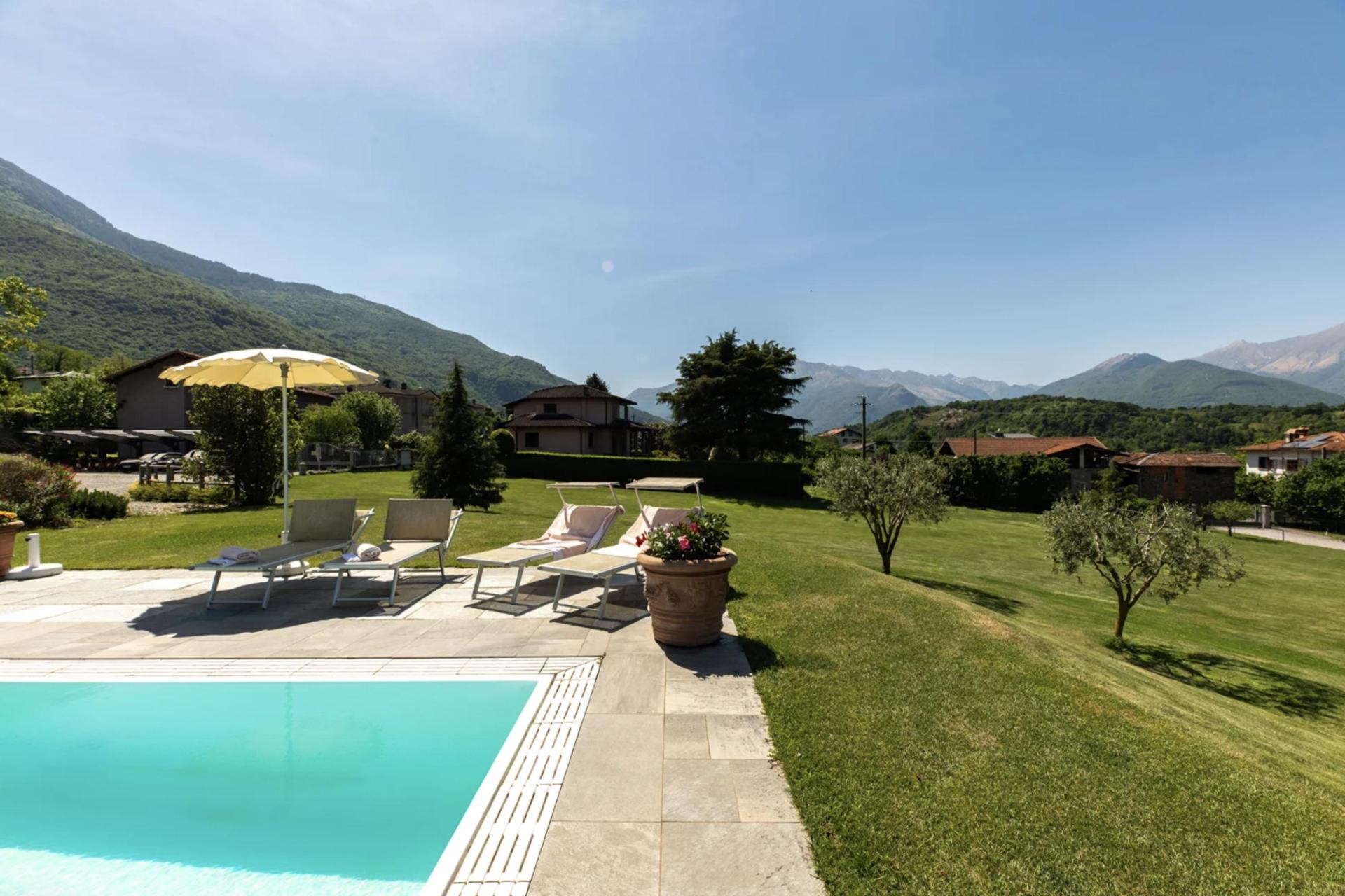 Elegantes B&B am Comer See