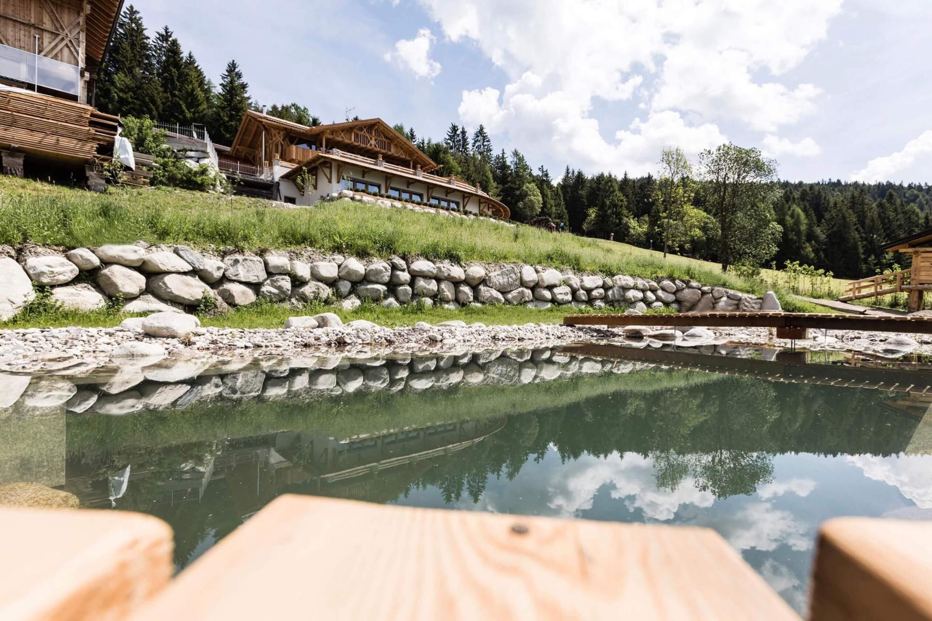 Aktiver Agriturismo mit Bauernhoftiere in Trentino