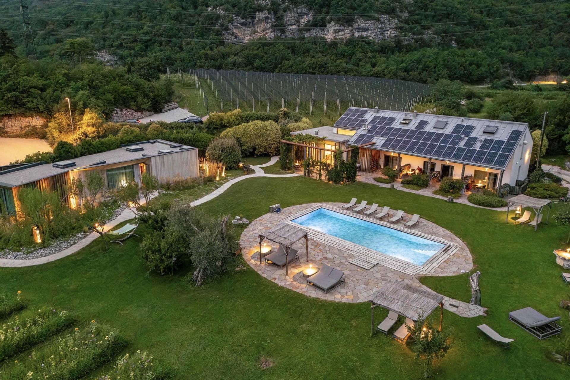 Bio-Apfel-Agriturismo im Seetal des Trentino