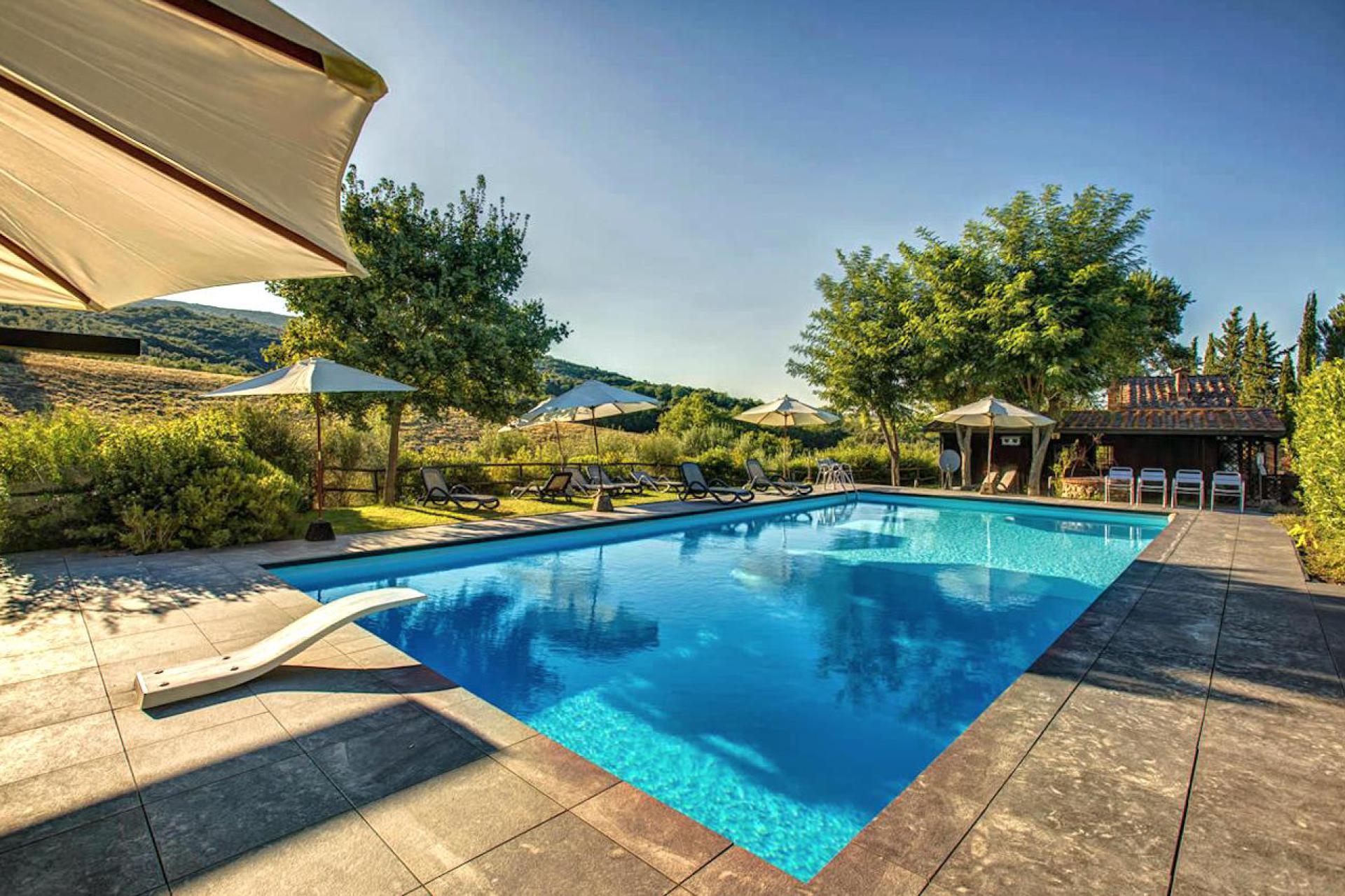 Agriturismo Toskana mit Zimmern und Ferienwohnung, nahe San Gimignano mit Restaurant