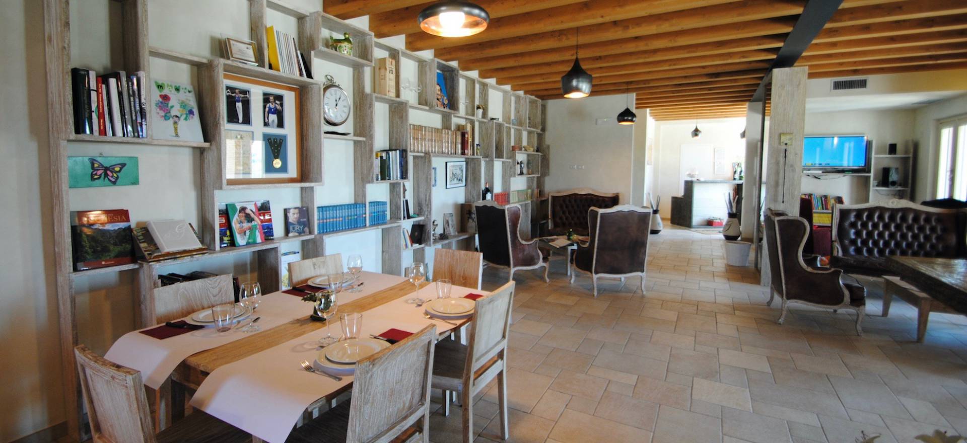 Agriturismo Marken Agriturismo Marche mit Restaurant und Blick