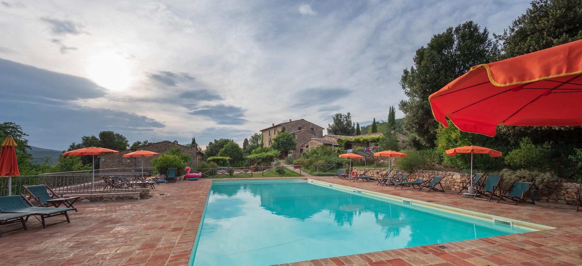 Agriturismo Toskana Agriturismo mit Ferienwohnungen Nähe Casole d'Elsa | myitalyselection.de