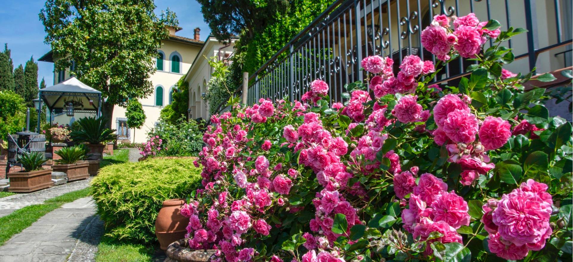 Agriturismo Toskana Agriturismo in Villa zwischen Florenz und Lucca mit gutem Restaurant