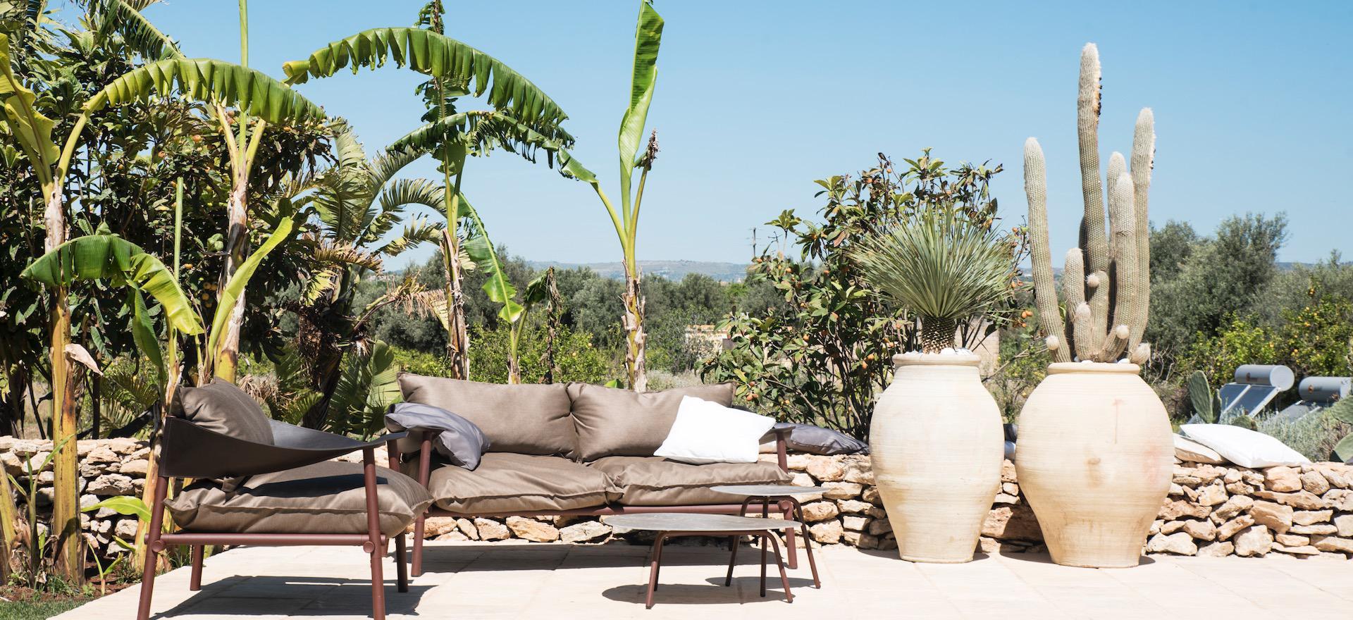 Agriturismo Sizilien Authentischer Agriturismo am Meer mit romantischem Innenhof