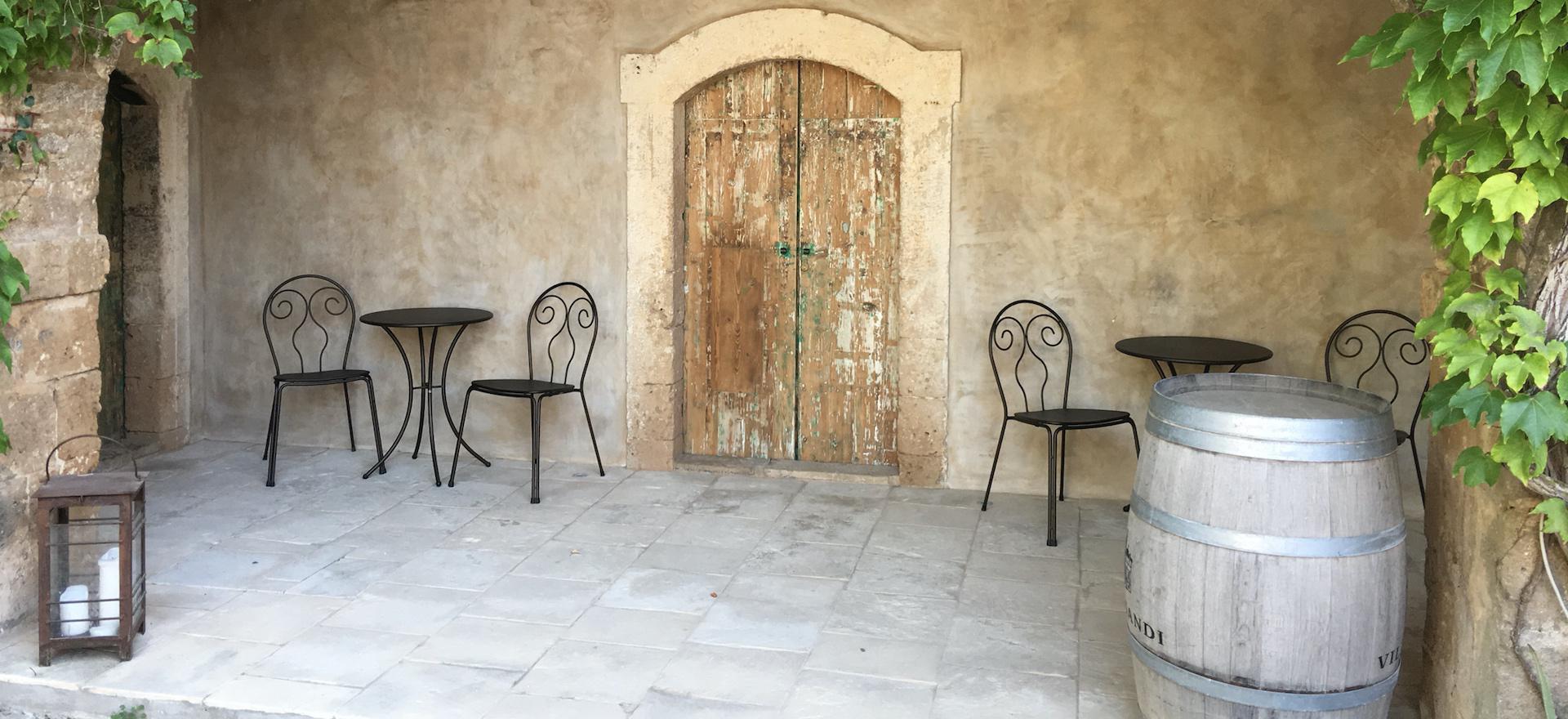 Agriturismo Sizilien Authentischer Agriturismo am Meer mit romantischem Innenhof