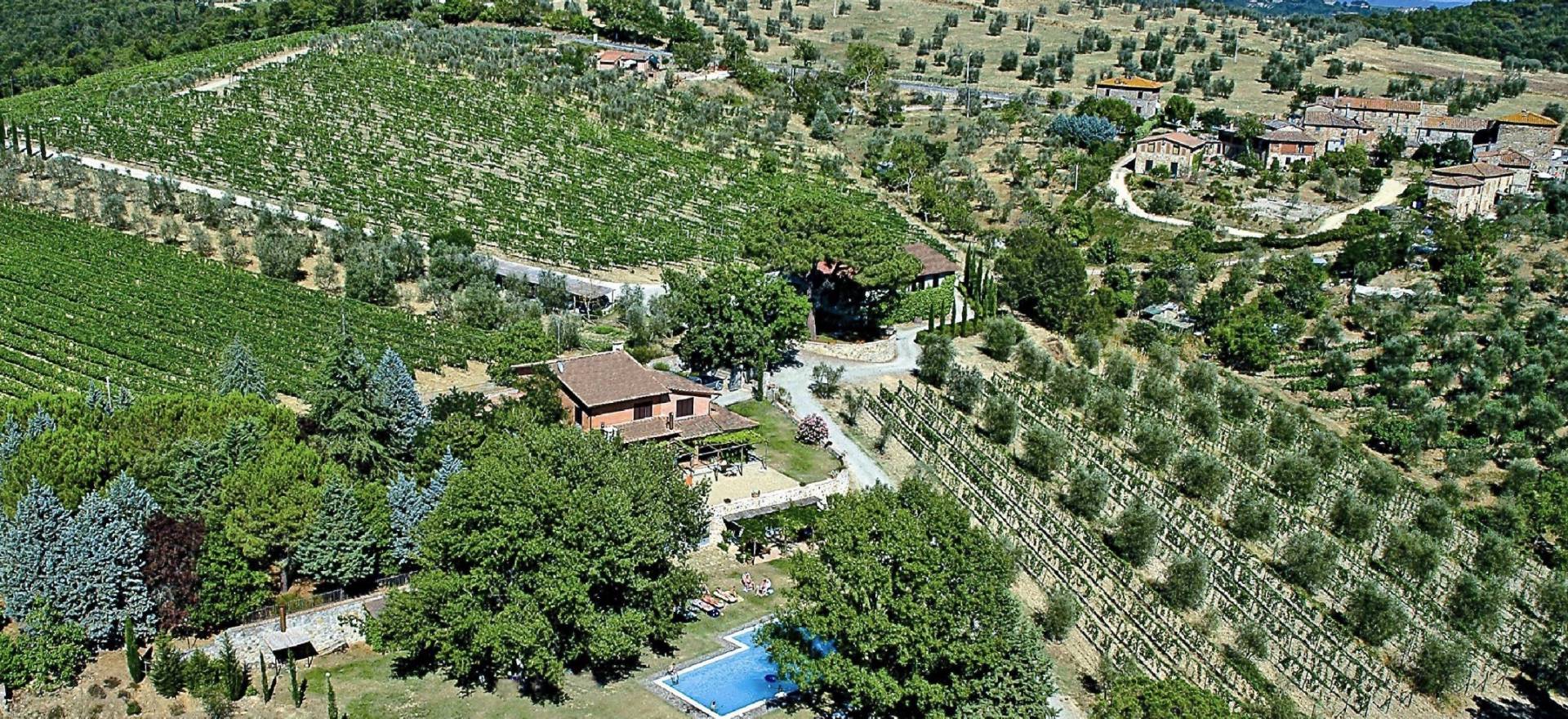 Agriturismo Toskana Authentisches Weingut mit FeWo und Zimmern in der Chianti-Region