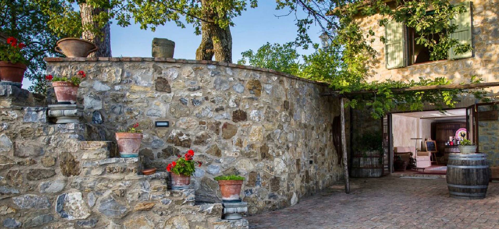 Agriturismo Toskana Authentisches Weingut mit FeWo und Zimmern in der Chianti-Region