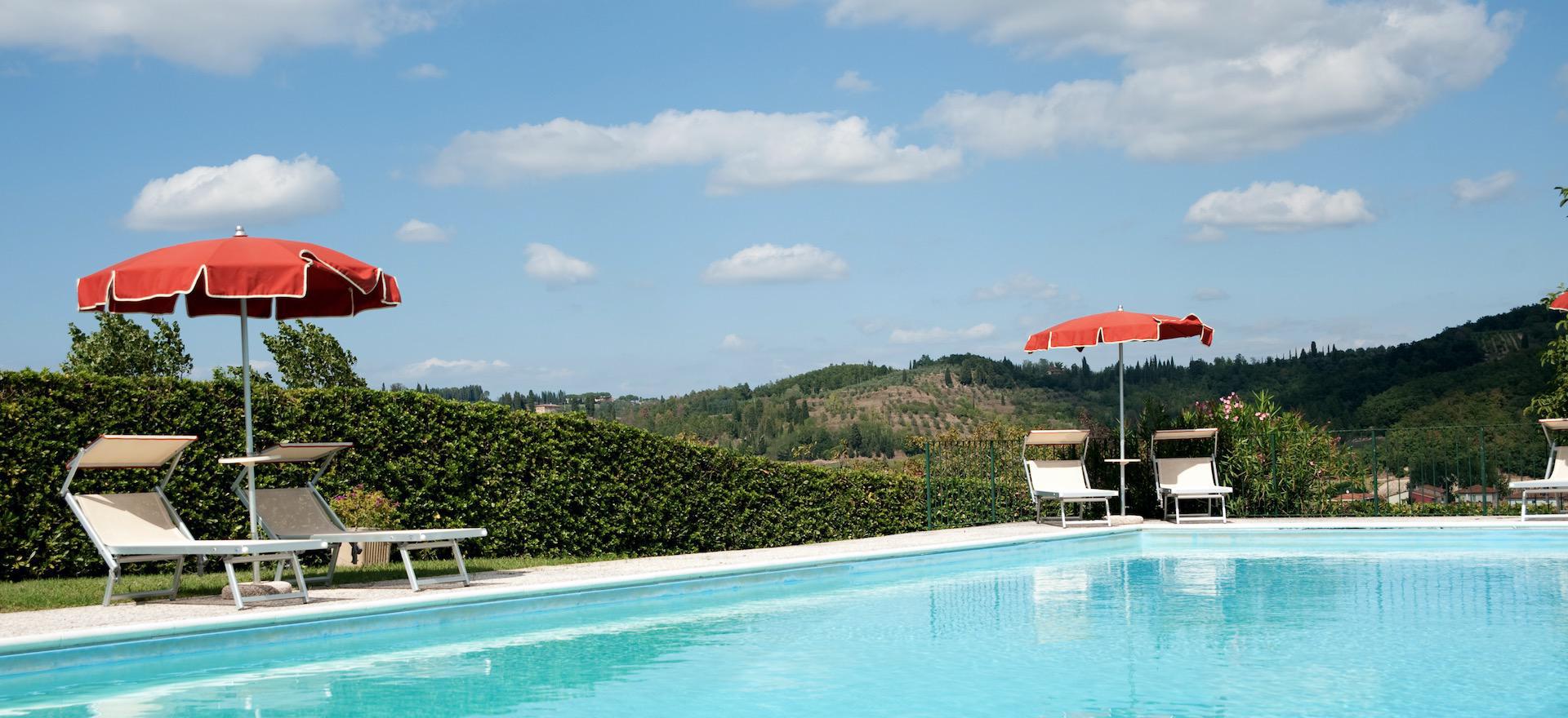 Agriturismo Toskana Ferienwohnungen für Familien mit großem Pool und Kinderbecken