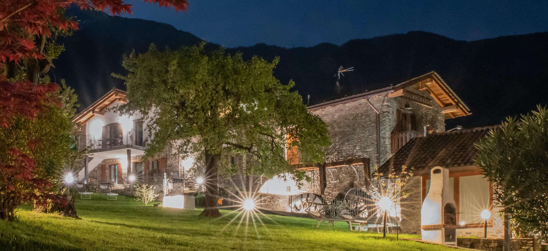 Agriturismo Comer See und Gardasee Gastfreundlicher Agriturismo am Comer See mit heimeliger Atmosphäre