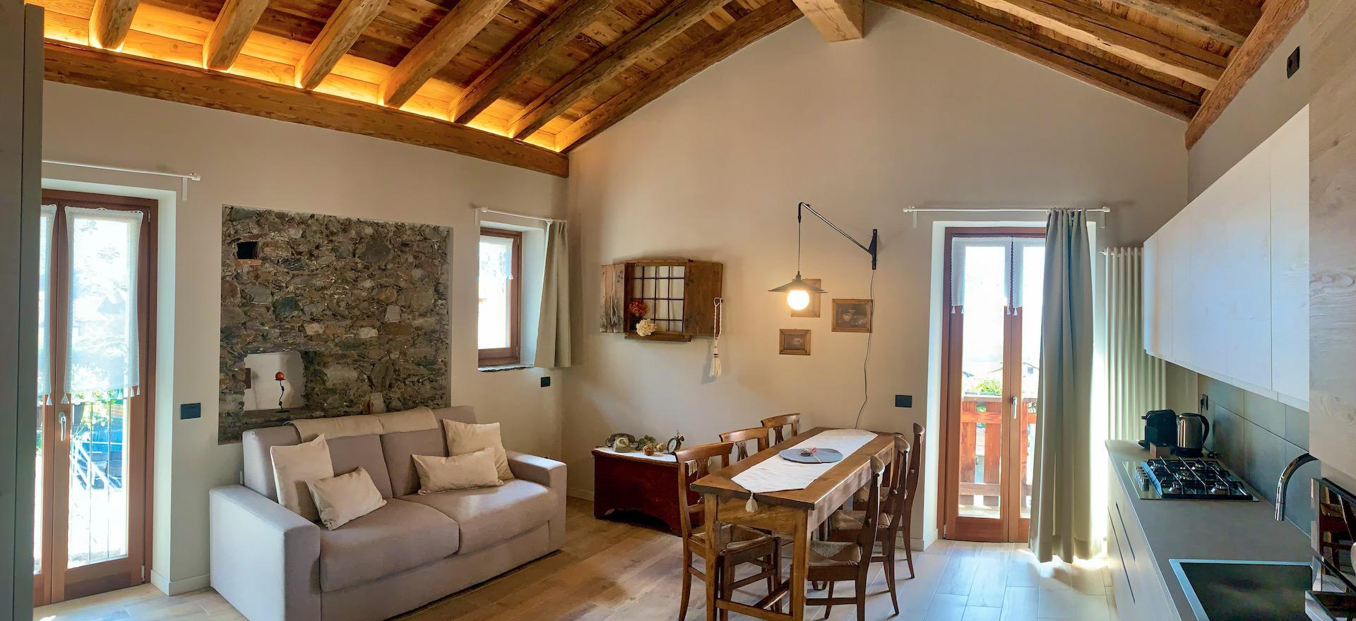 Agriturismo Comer See und Gardasee Gastfreundlicher Agriturismo am Comer See mit heimeliger Atmosphäre