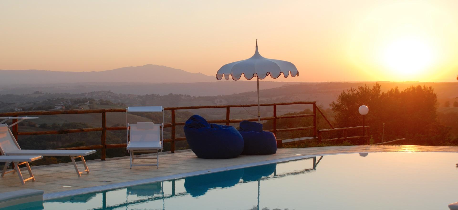 Agriturismo Umbrien Gemütliches Agriturismo mit Restaurant und lokale Küche