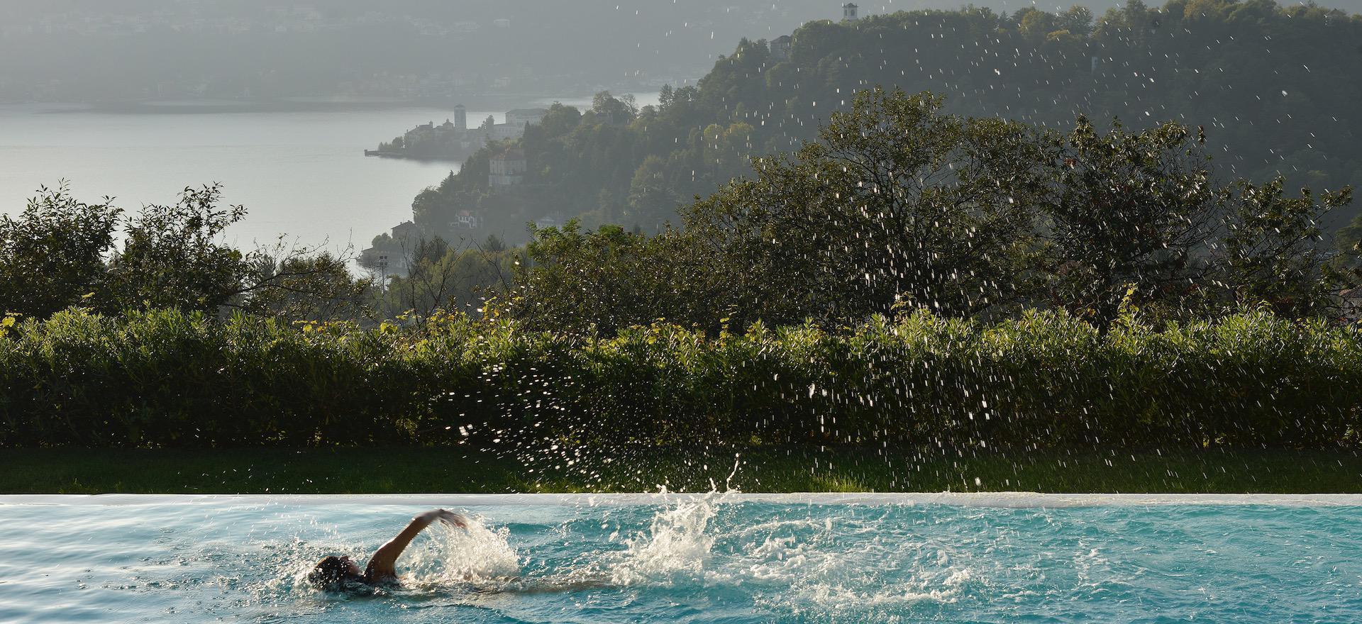 Agriturismo Comer See und Gardasee Kleines Luxusresort mit außergewöhnlicher Aussicht