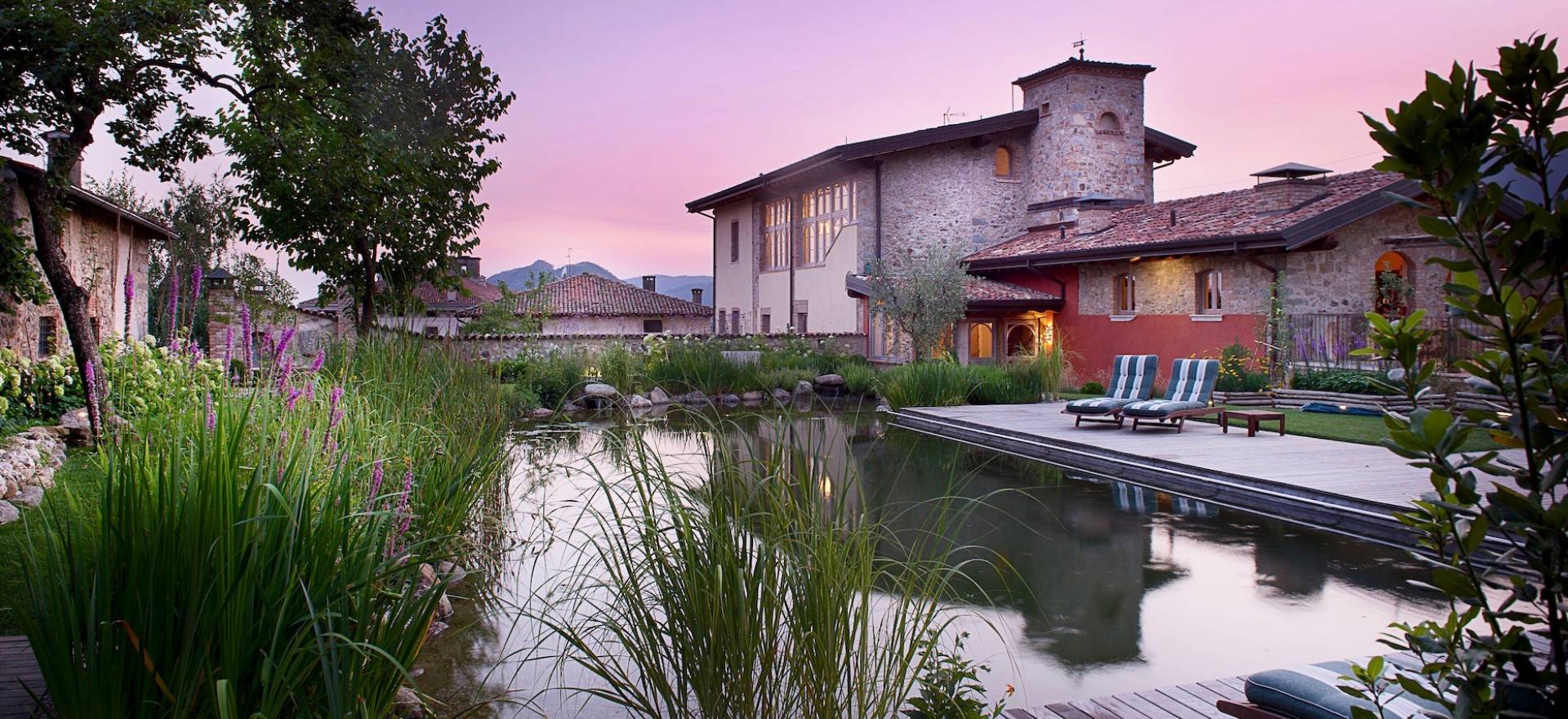 Agriturismo Comer See und Gardasee Landhotel am Gardasee - luxuriöse Oase der Ruhe | myitalyselection.de