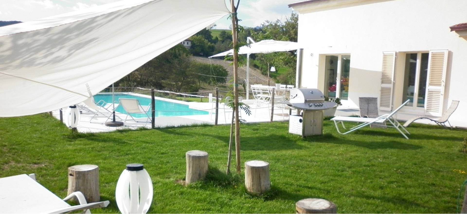 Agriturismo Marken Private Villa mit Pool, zwischen Umbrien und den Marken