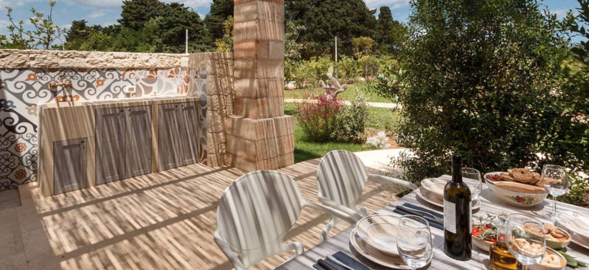 Agriturismo Apulien Luxus-Agriturismo nur wenige Gehminuten von Sandstrand entfernt