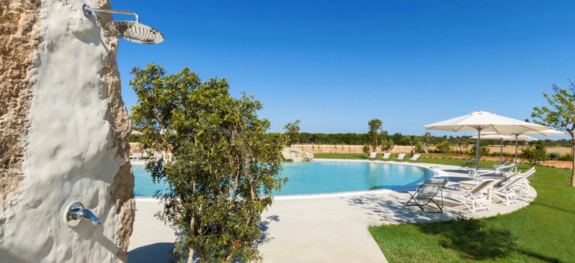 Agriturismo Apulien Luxus-Agriturismo nur wenige Gehminuten von Sandstrand entfernt