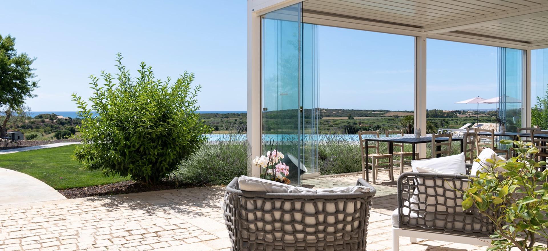 Agriturismo Sizilien Organischer Agriturismo Sizilien mit Meerblick