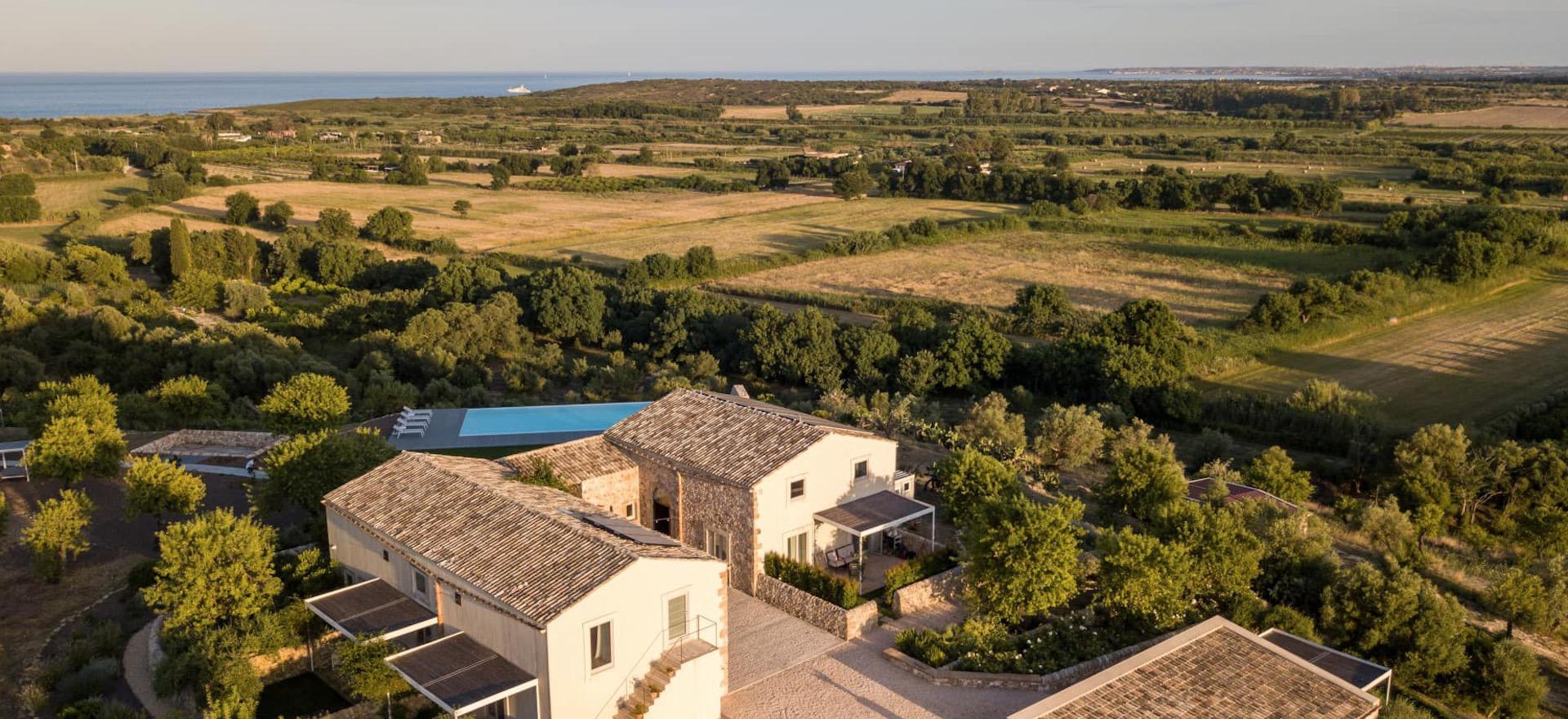 Agriturismo Sizilien Organischer Agriturismo Sizilien mit Meerblick