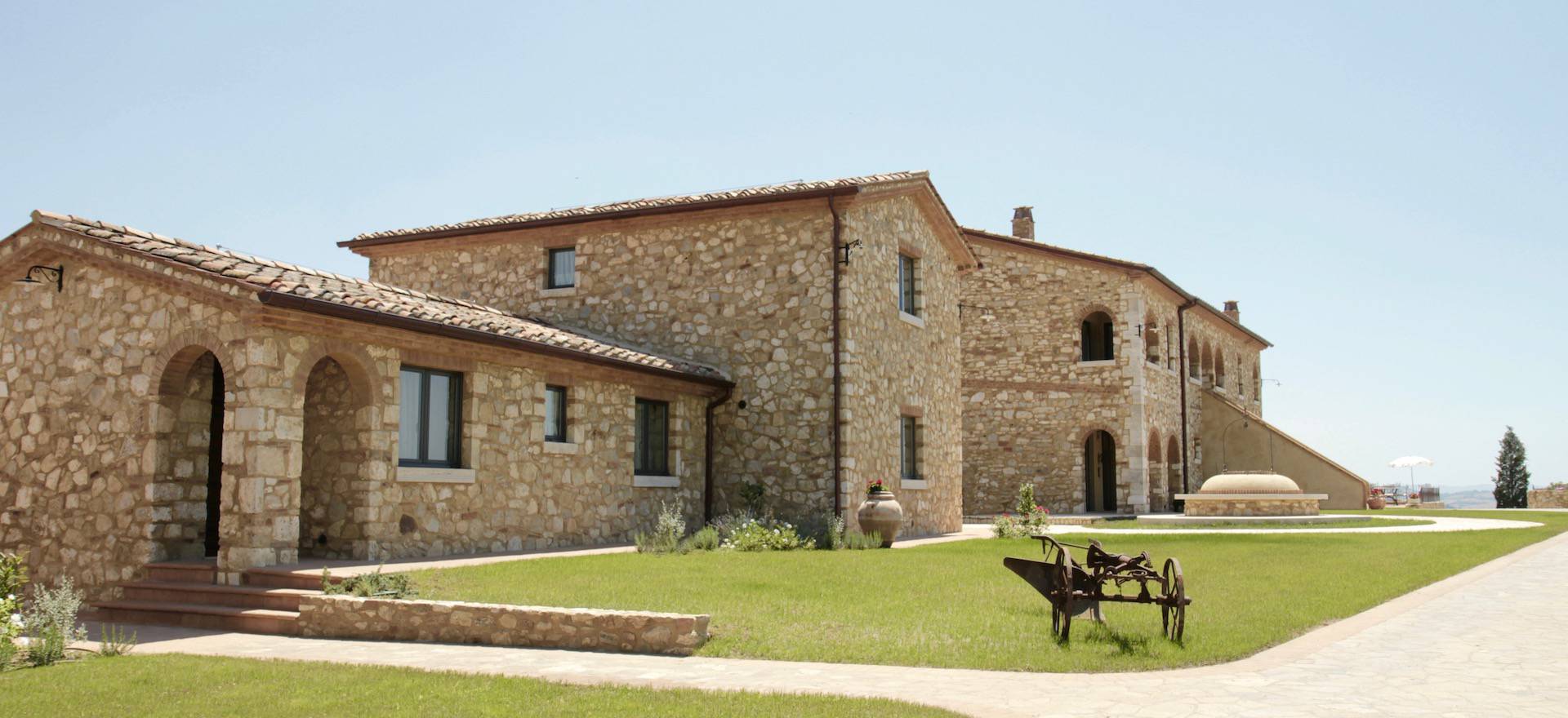 Agriturismo Toskana Wundervoller Olivenhof mit Ferienwohnungen östlich von Siena