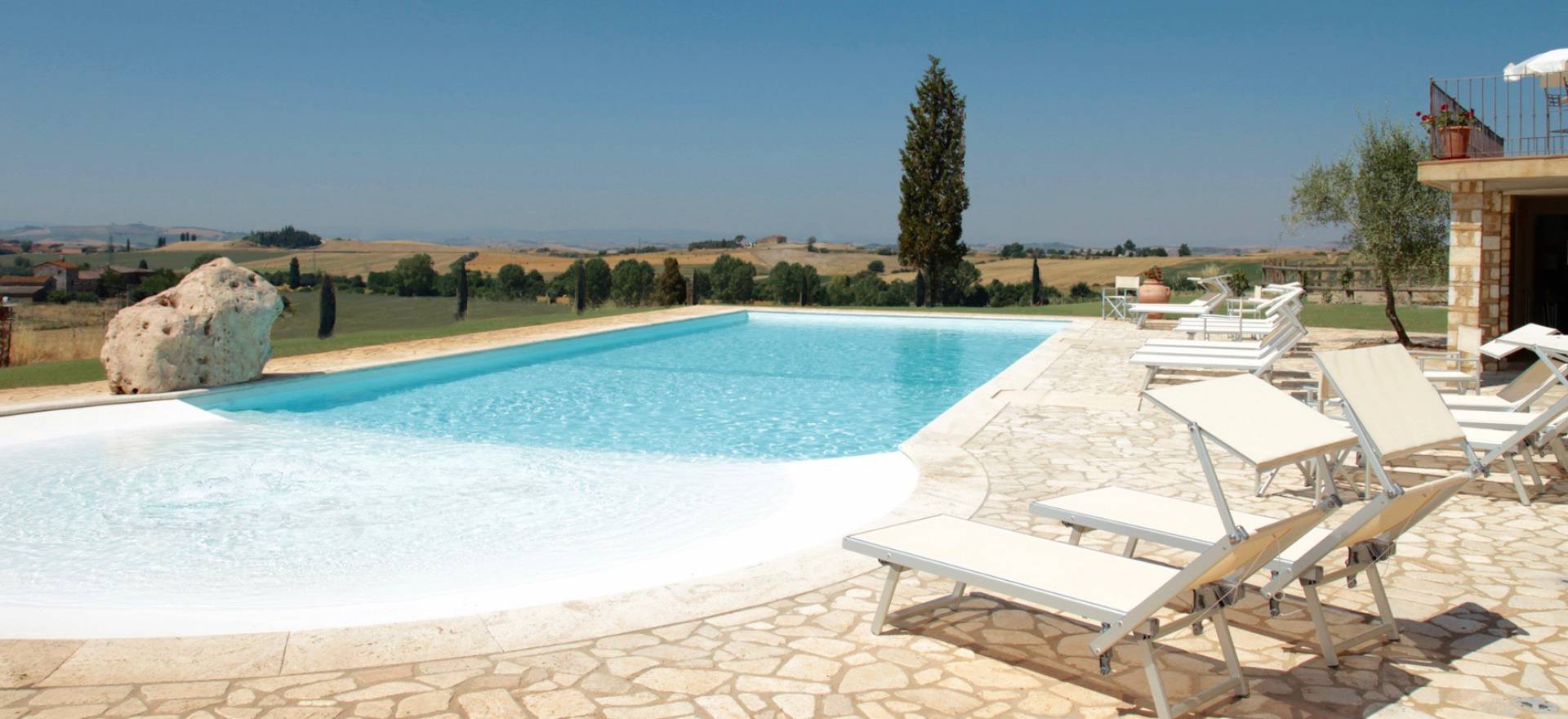 Agriturismo Toskana Wundervoller Olivenhof mit Ferienwohnungen östlich von Siena